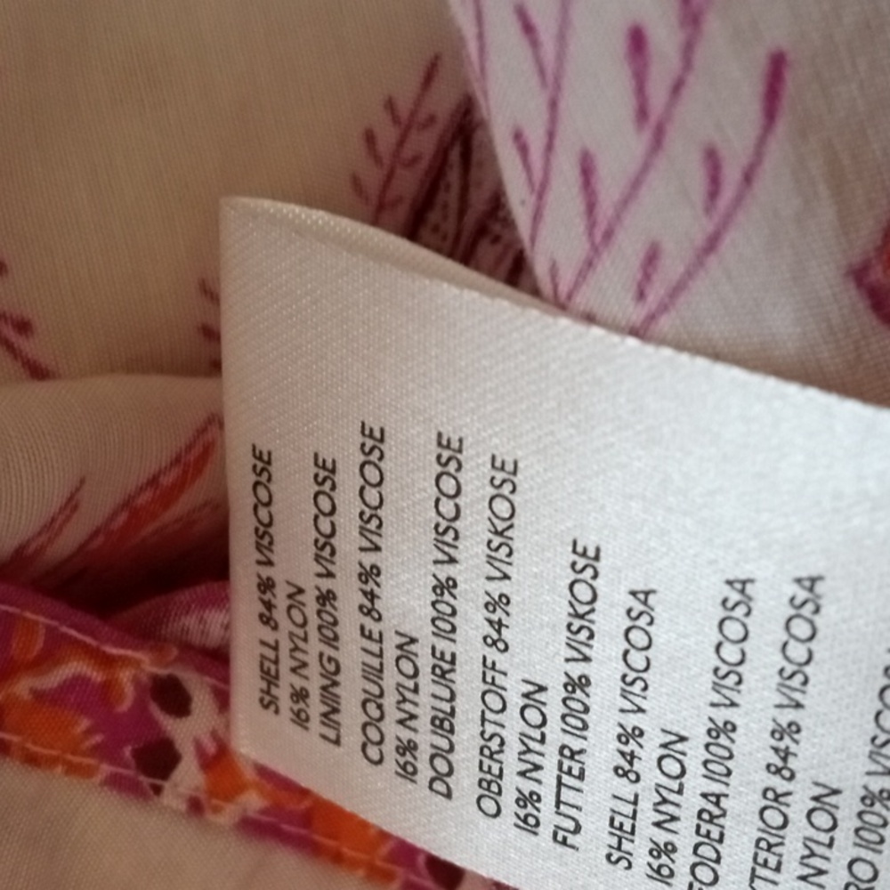 Floral Pink Print Short Dress with Belt - Picture 8 of 8